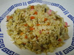 鶏ごぼうチャーハン